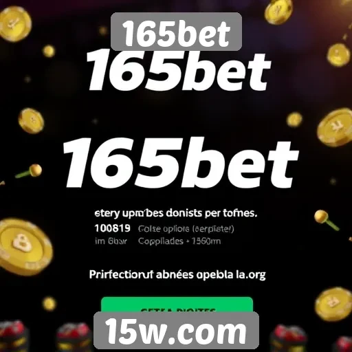 Promoções exclusivas oferecidas por 165bet