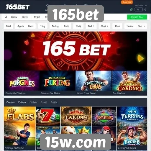 Principais jogos disponíveis no site 165bet